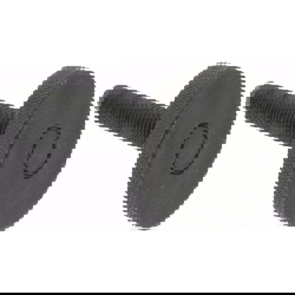 12L14 Steel Thumb Screw: 3/8-16, Knurled Head